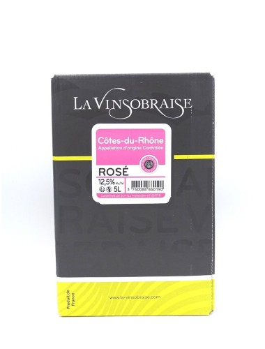 Bag In Box de 5 L Côtes du Rhône Rosé